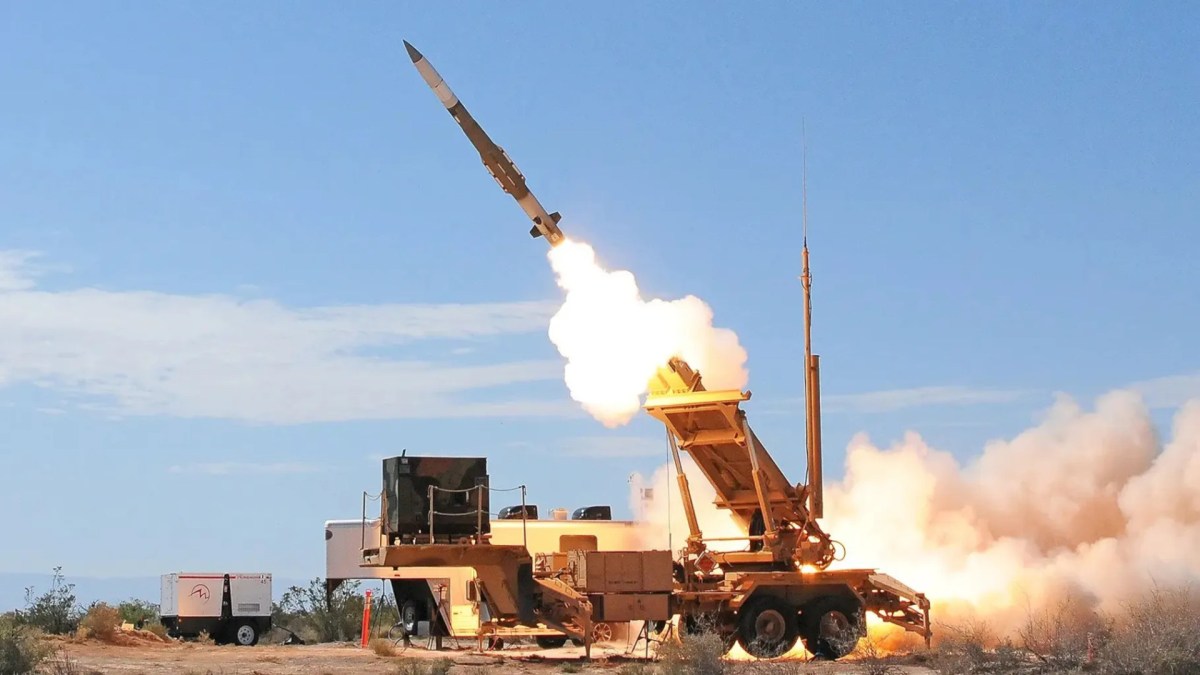 Patriot launchers configured for a PAC-3 MSE engagement. The Pentagon's $4.76 billion April 10 contract aims to push annual PAC-3 MSE production from 620 in 2025 to 2,000 by 2030. Photo: The War Zone.